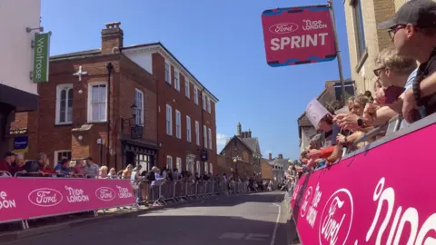 Tom Williams/BBC RideLondon Classique begins in Saffron Walden
