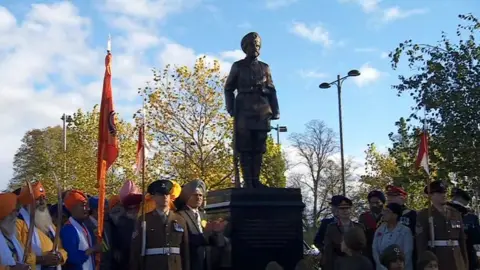 BBC Statue unveiling