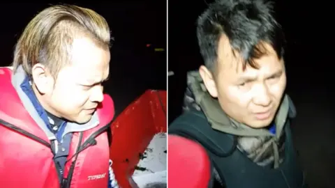 Steve Cullen Tran Doan (left) and Tran Hoang