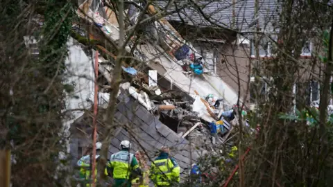 Ben Birchall/PA Swansea explosion