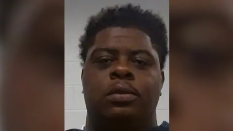 Allen Police Department A mugshot of the rapper