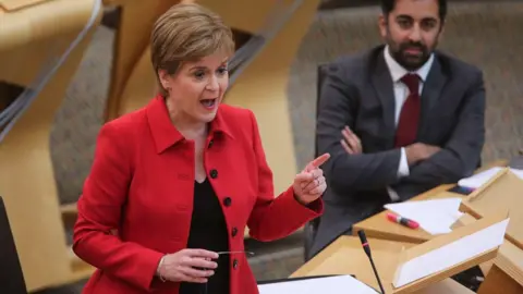 PA Media First Minister Nicola Sturgeon