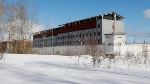 Reuters A view of the Detention centre where opposition leader Alexei Navalny is being held