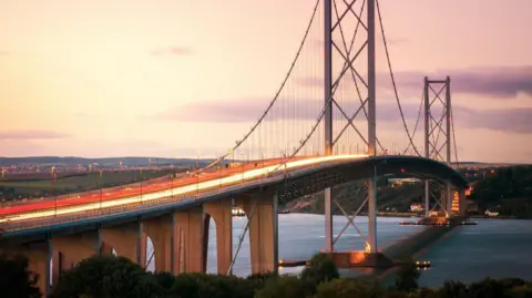 Getty Images forth road bridge at sunset