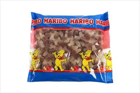 Haribo A picture of fizzy cola pack