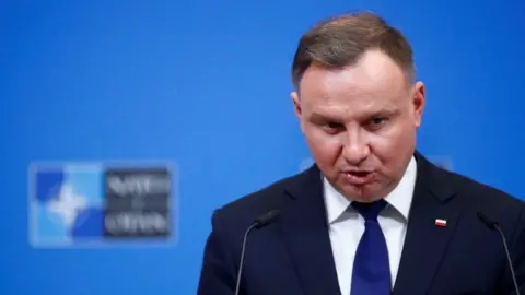 Reuters Polish President Andrzej Duda