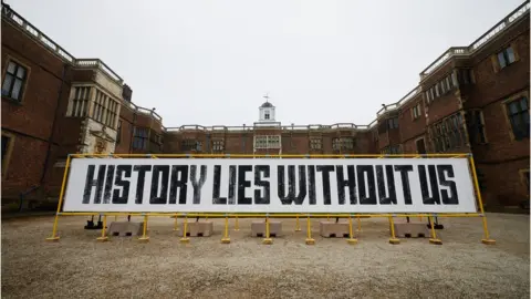 People Powered Press Temple Newsam installation