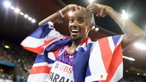 Getty Images Mo is the most successful British track athlete in modern Olympic Games history.
