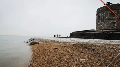 Steve Blanchard/BDMLR Thor resting at Calshot