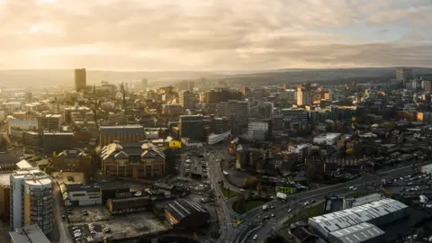 Getty Images Sheffield skyline