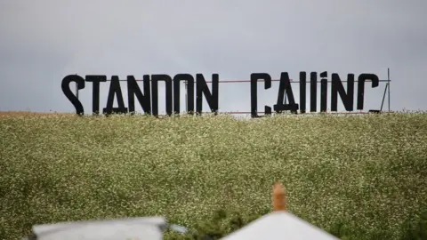 Danny Fullbrook/BBC Standon Calling sign