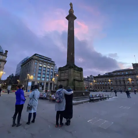 Alice Black  George Square in Glasgow