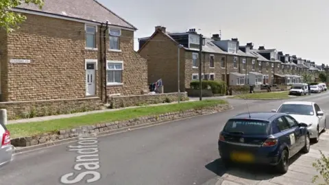 Google Sandford Road in Bradford