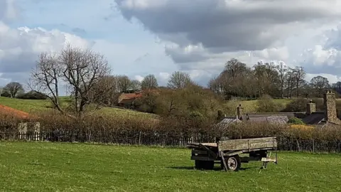 View from Tealby in the Lincolnshire Wolds