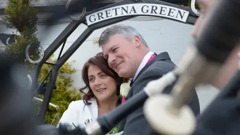 Getty Images Couple at Gretna