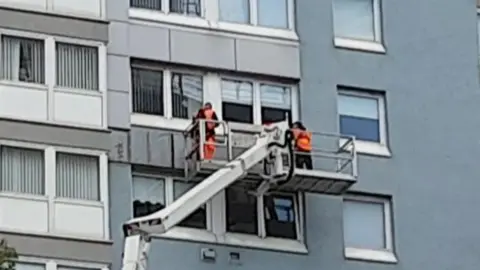 BBC cherry picker