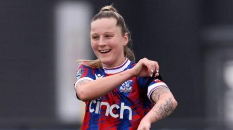 Anna Filbey in action for Crystal Palace
