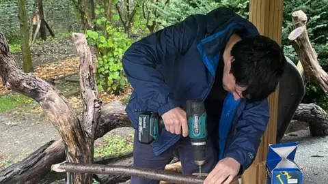 Irchester Country Park "Tree Fellas" group