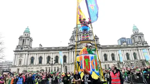 In pictures: St Patrick's Day celebrated in Northern Ireland