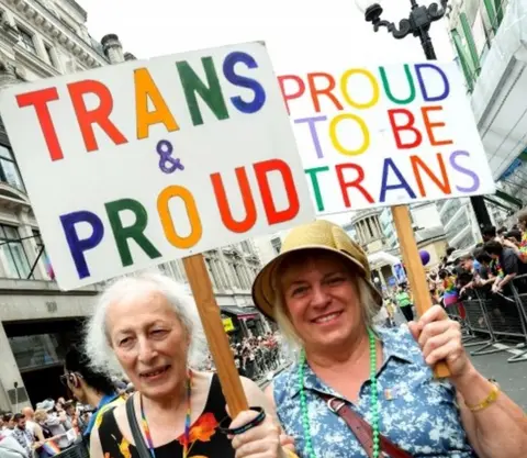 Getty Images Participants at this year's Pride