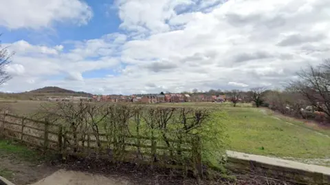 Google Land earmarked for potential development on the edge of Trowell in Nottinghamshire