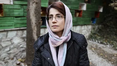 Getty Images Nasrin Sotoudeh. File photo