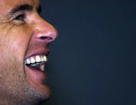 Getty Images Gary Speed laughing portrait