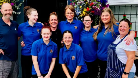 BlueBallInn Blue Ball Inn staff