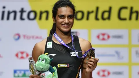 Getty Images PV Sindhu is one of India's most popular sports stars