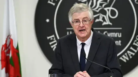 Getty Images Mark Drakeford made the announcement on Friday