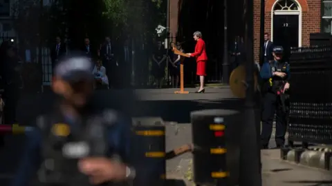 Getty Images Theresa May