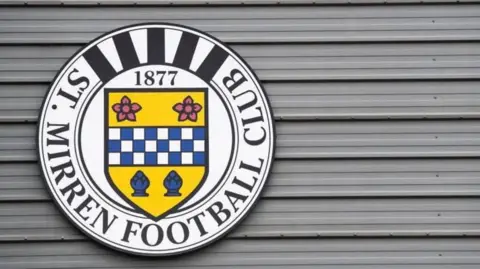 SNS The St Mirren club badge 