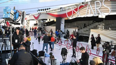 Getty Images Oscars preparations