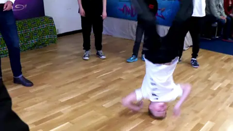 Child dancing