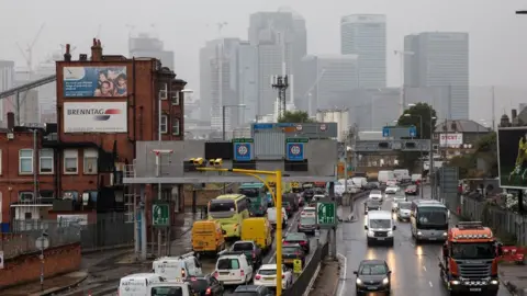 Getty Images Rush hour London