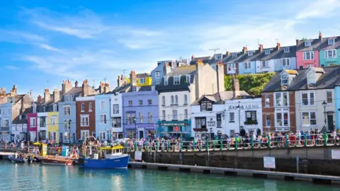 Getty Images A row of houses in Dorset