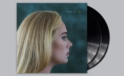 Columbia Records Adele's 30 on vinyl