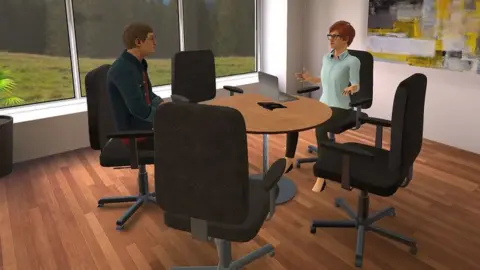 Bodyswaps A VR job interview