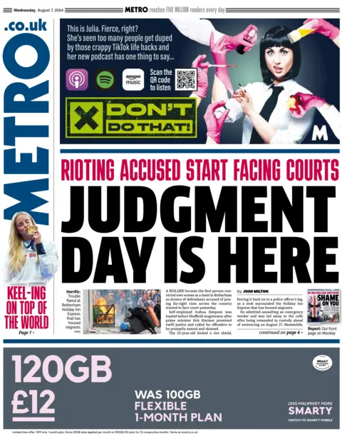 Metro: Judgement day is here