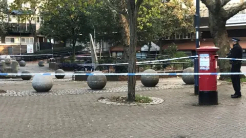 PA Battersea crime scene