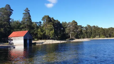 Loch Vaa Boathouse at Loch Vaa