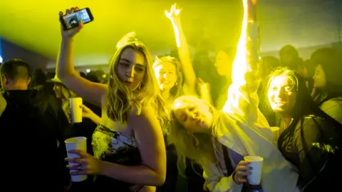 EPA Fans at Sefton Park gig in Liverpool