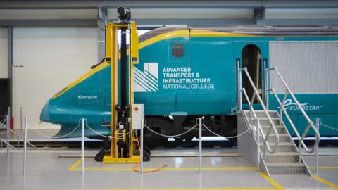 NCATI Training train at college