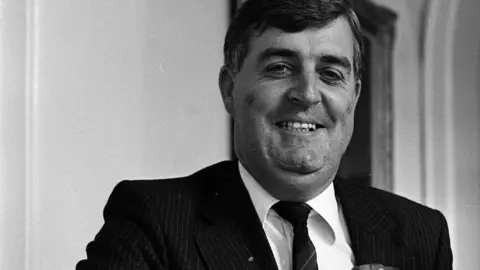 Pacemaker John Taylor pictured after winning a seat in the European Parliament in 1979