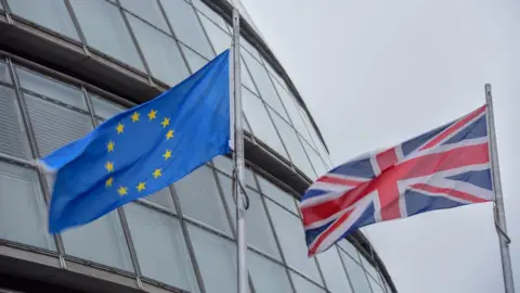 Getty Images EU and British flags