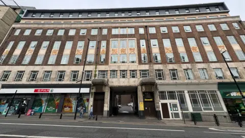 Magnet Court on Gallowgate in Newcastle city centre. A Grade II listed building which is of Art Deco design.