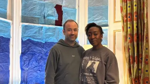 Window Wanderland participants Duncan (left) and Kem (right)