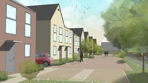 City of Wolverhampton Council A computer generated image of the new site 