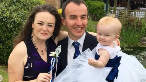 Sarah Stephens Sarah Stephens with husband and late daughter Violet