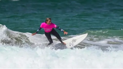 Surf champ Lucy Campbell says her sport must be greener